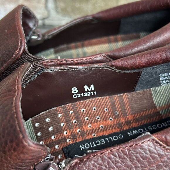 5 for $25đ„Caressa CrosstownâCollection Slip OnâBrown Leather Loafer Size 8- New - Picture 7 of 11